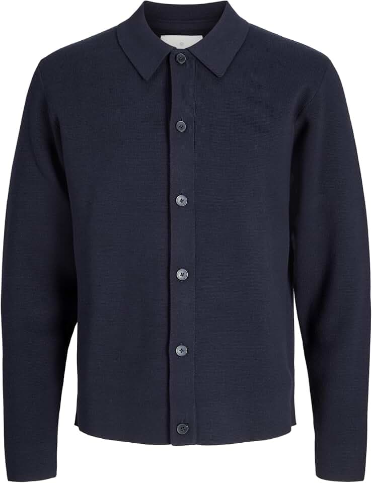 JACK & JONES Herren Jprccmilano Spring Knit Cardigan Sn Jprccmilano Spring Knit Cardigan Sn (1er Pack)
