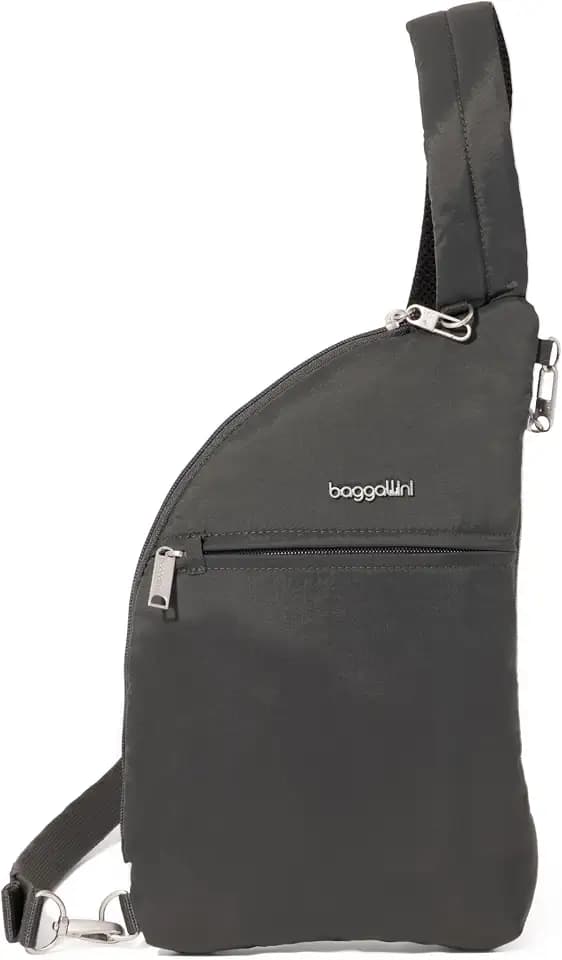 Baggallini Securtex Anti-Theft Half Moon Sling