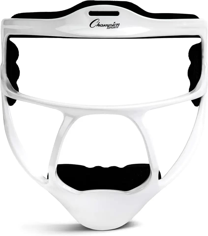 Champion Sports Magnesium Softball Face Mask - Lightweight Masks - Durable Head Guards - Premium Sports Accessories for Indoors and Outdoors