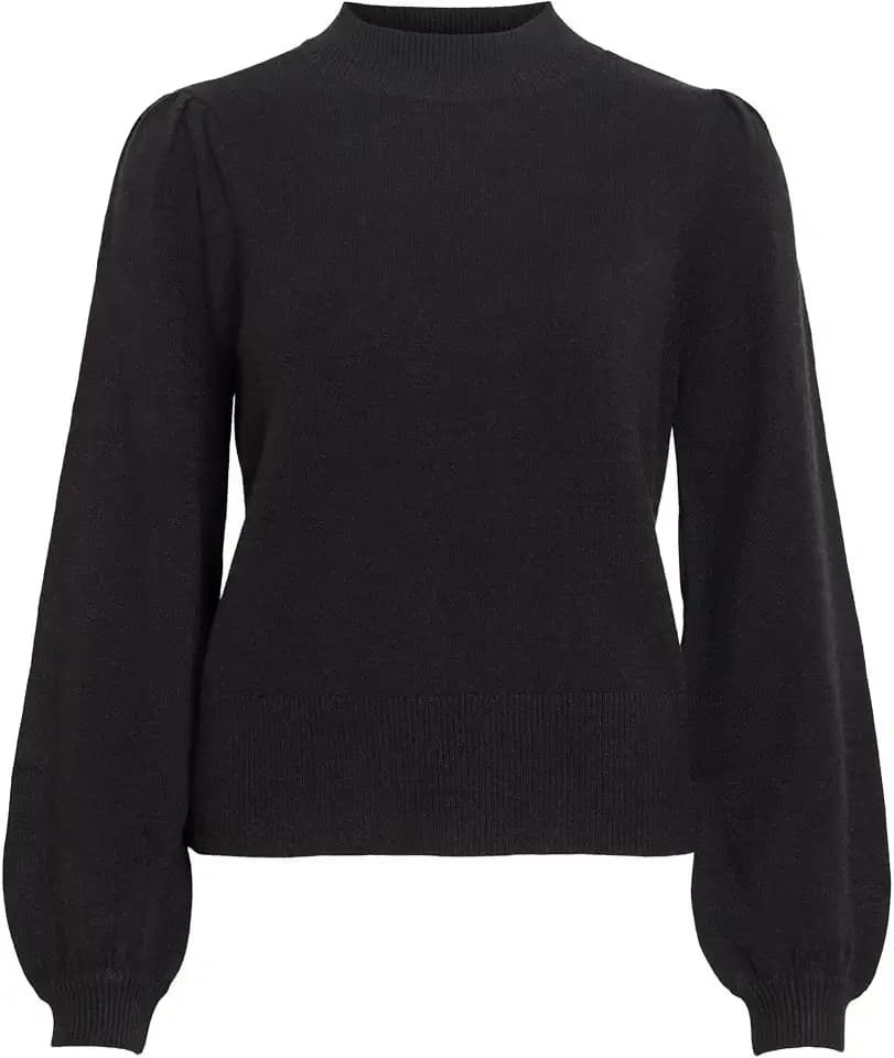 Vila Female Strickpullover Stehkragen