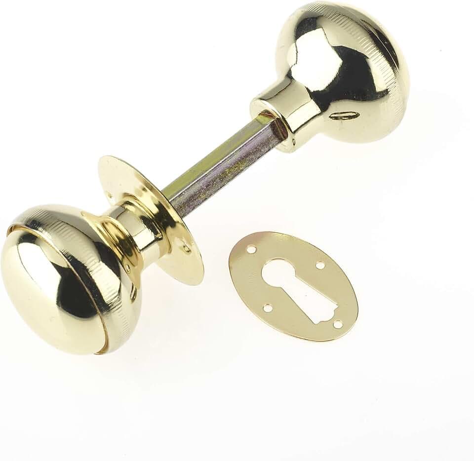 YALE P405 Rimknob Polished Brass Finish