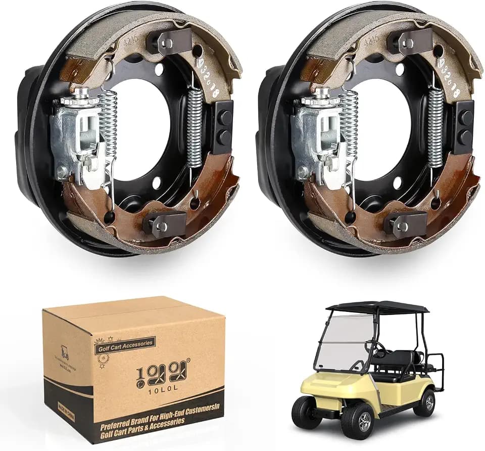 10L0L Club Car Brake Assembly, Golf Cart Rear Brake Cluster for Club Car
