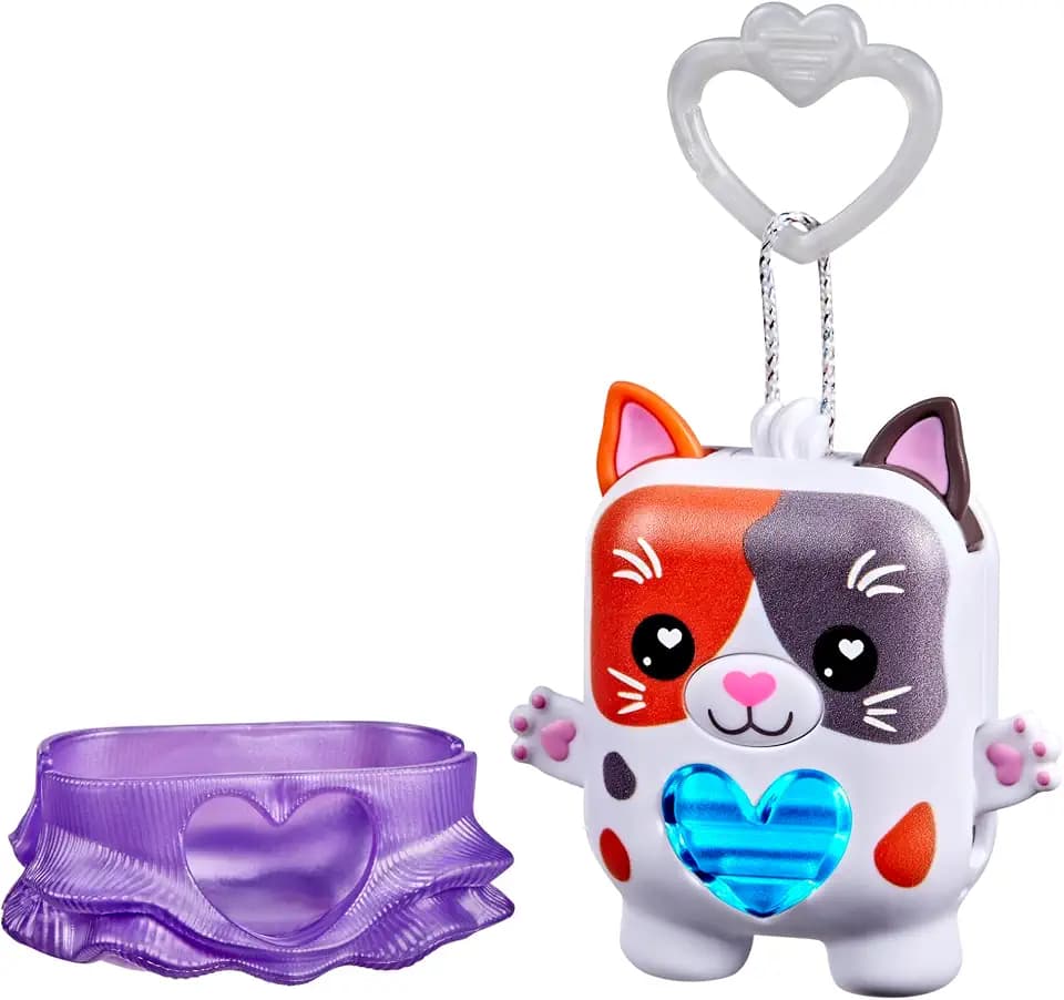 Hasbro Nano-Mals Purrnelope das Miezekätzchen elektronisches Fidget-Tierchen, Lila