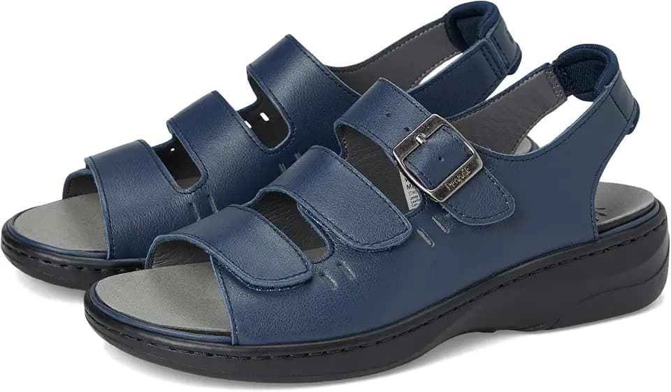 Propet Womens Breezy Walker Slingback Casual Sandals Casual Low Heel 1-2" - Black