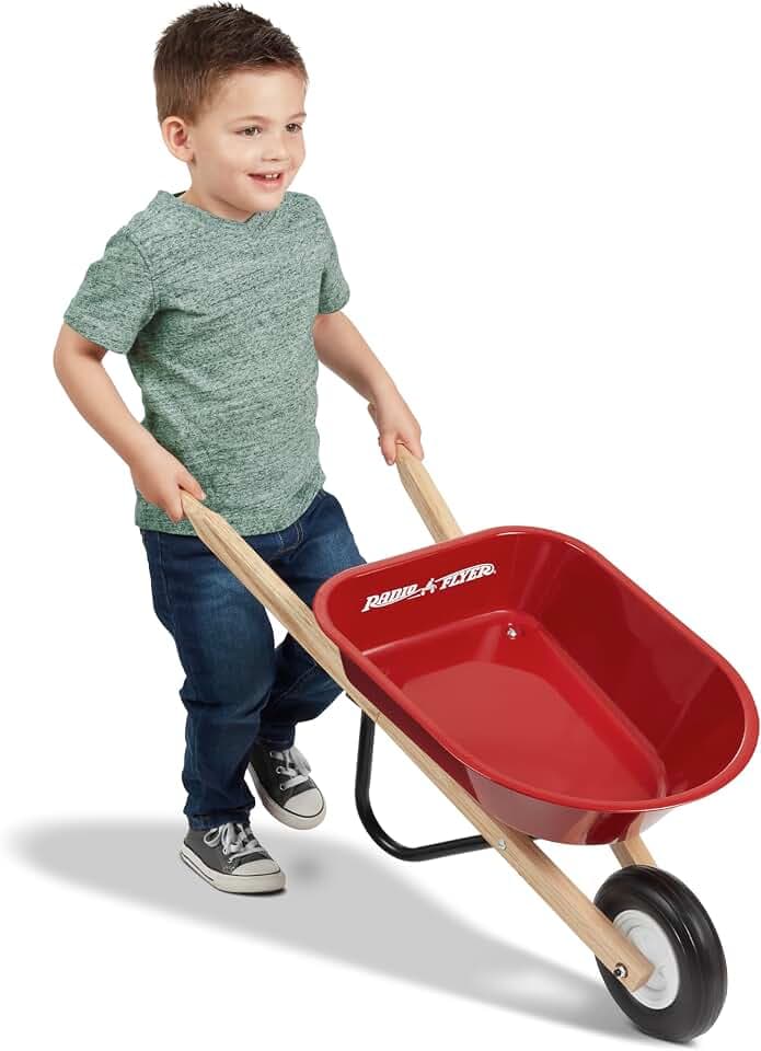Radio Flyer, Kinderschubkarre, Rot, W40Z