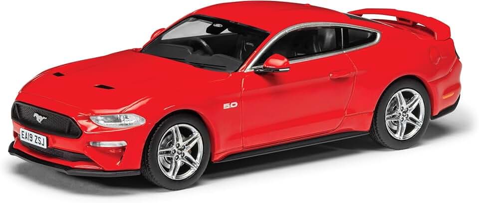 Corgi VA15503 Ford Mustang Mk6 GT Fastback, Rennrot