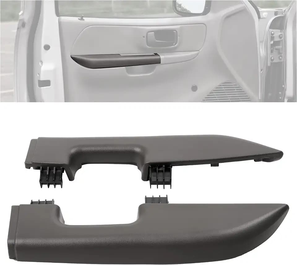 ALMULOO Front Pair Door Armrest Compatible with 1999-2003 F-150