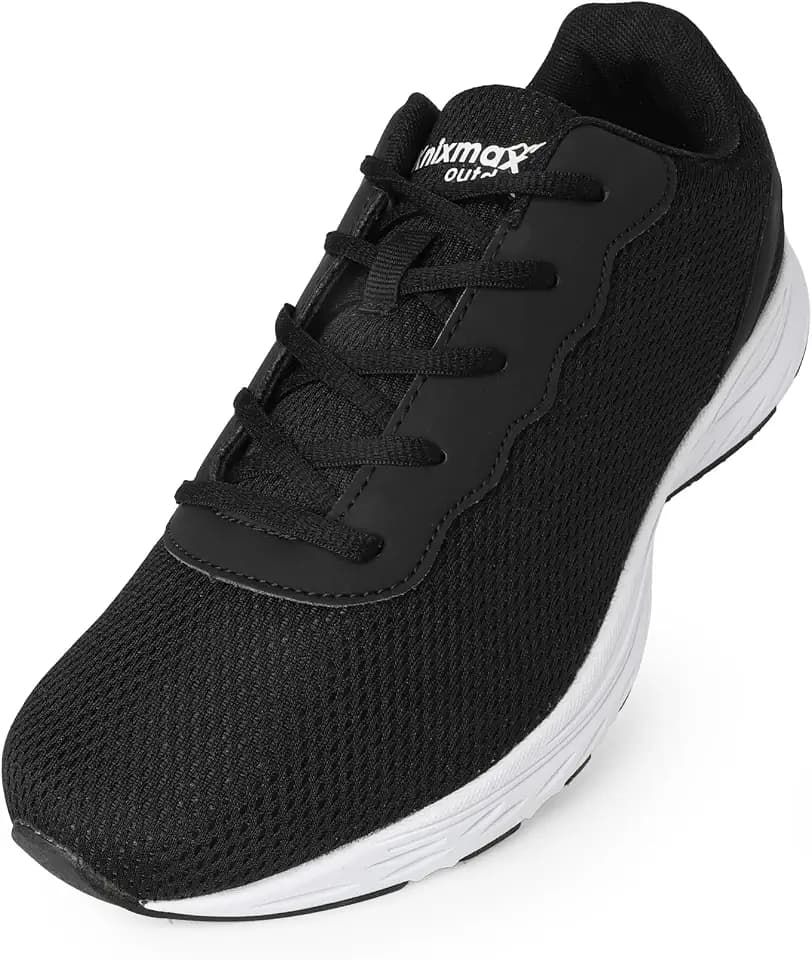 Komfort Sneaker mit Zehenbox für Damen und Herren atmungsaktive Walking Schuhe für breitere Füße leichte Laufschuhe für Fitness, Training und Alltag