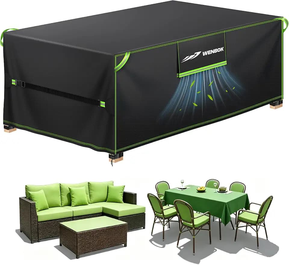 Gartenmöbel Abdeckung Wasserdicht Abdeckplane Anti-UV,150x90x75cm