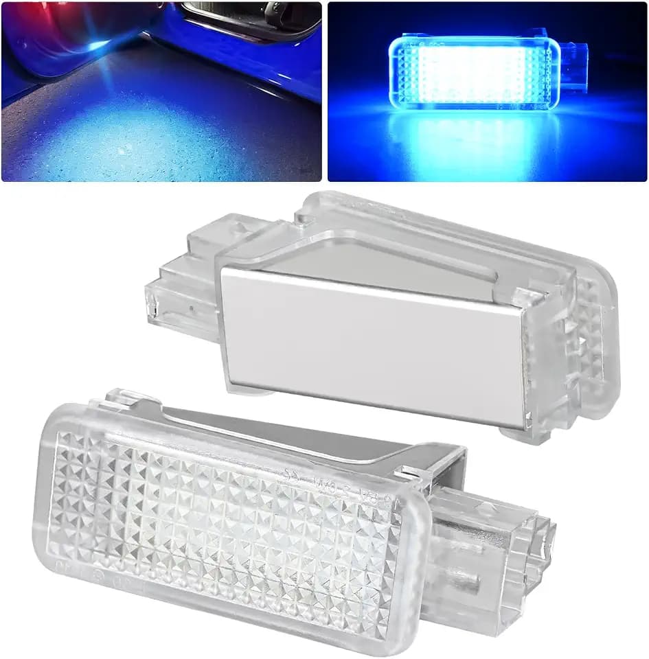Nilight 2PCS LED Door Panel Courtesy Light for Audi A3 A4 A5 A6 A7 S3, BLue