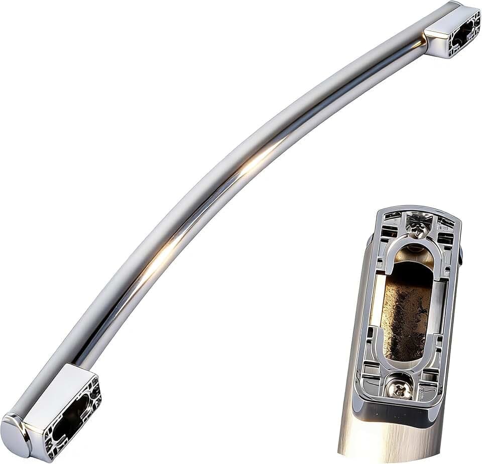 WR12X34310 Freezer Door Handle Replacement for GE Refrigerator