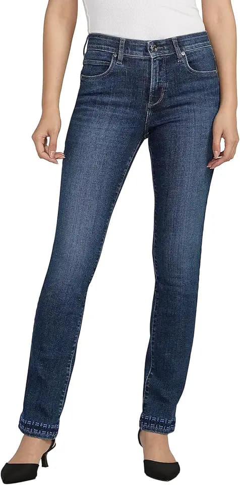 Jag Jeans Women's Ruby Mid Rise Straight Leg Jeans