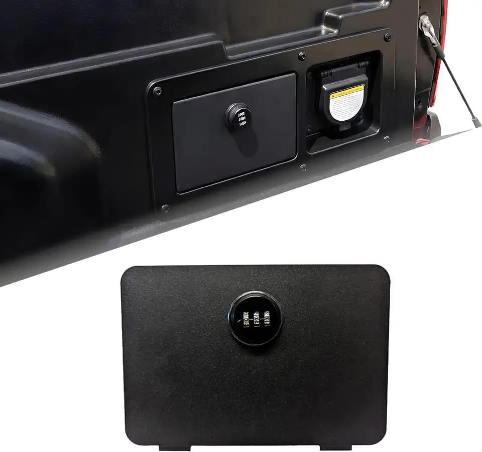 Pop & Lock Bed Vault XL Truck Bed Storage Safe, 2005-2022 Toyota Tacoma