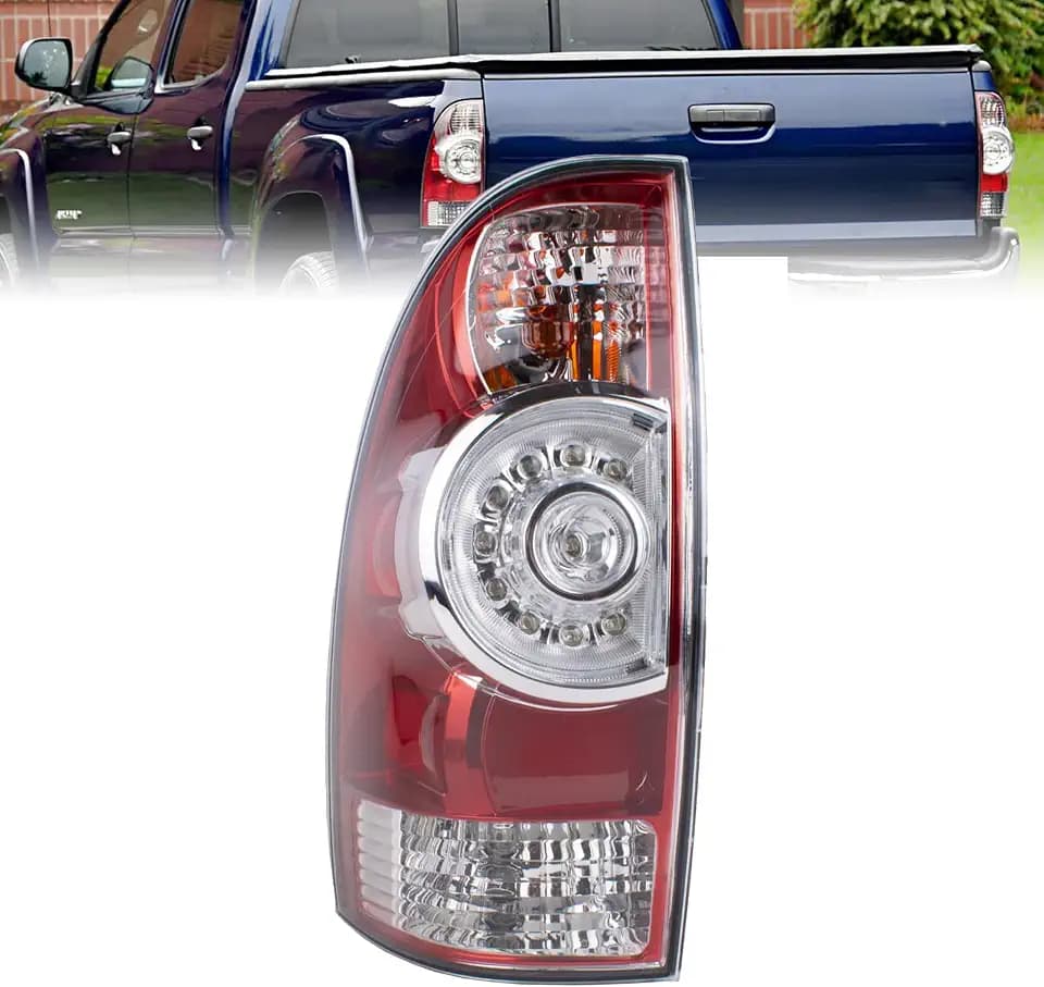 Tail Lights Compatible With 2005-2015 Toyota Tacoma Rear Brake Lights
