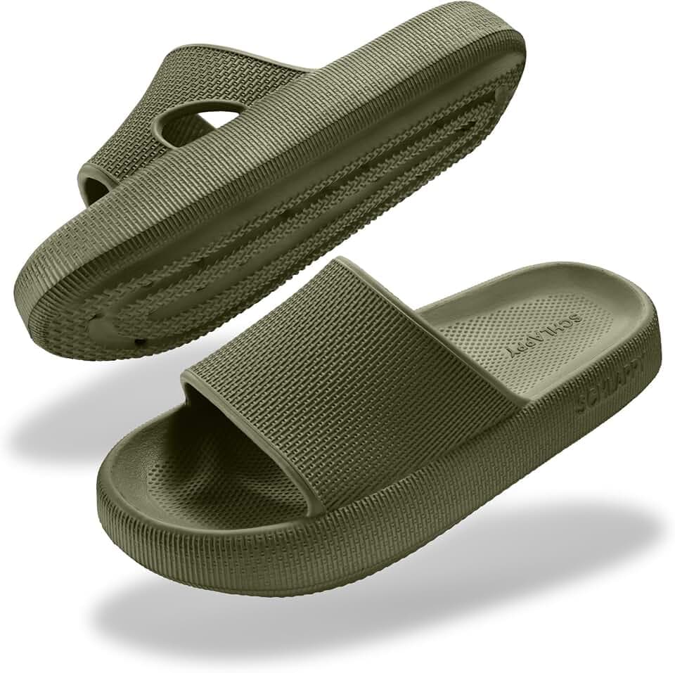 SCHLAPPY™ Original Badeschuhe für Damen&Herren, Badelatschen&Wolkenschuhe 100% Plastikfrei, Wasserfest&Rutschfest