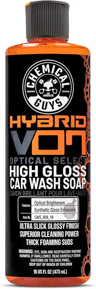 Chemical Guys, Hybrid Foaming High Gloss Car Wash Soap, Orange Scent, 16 oz