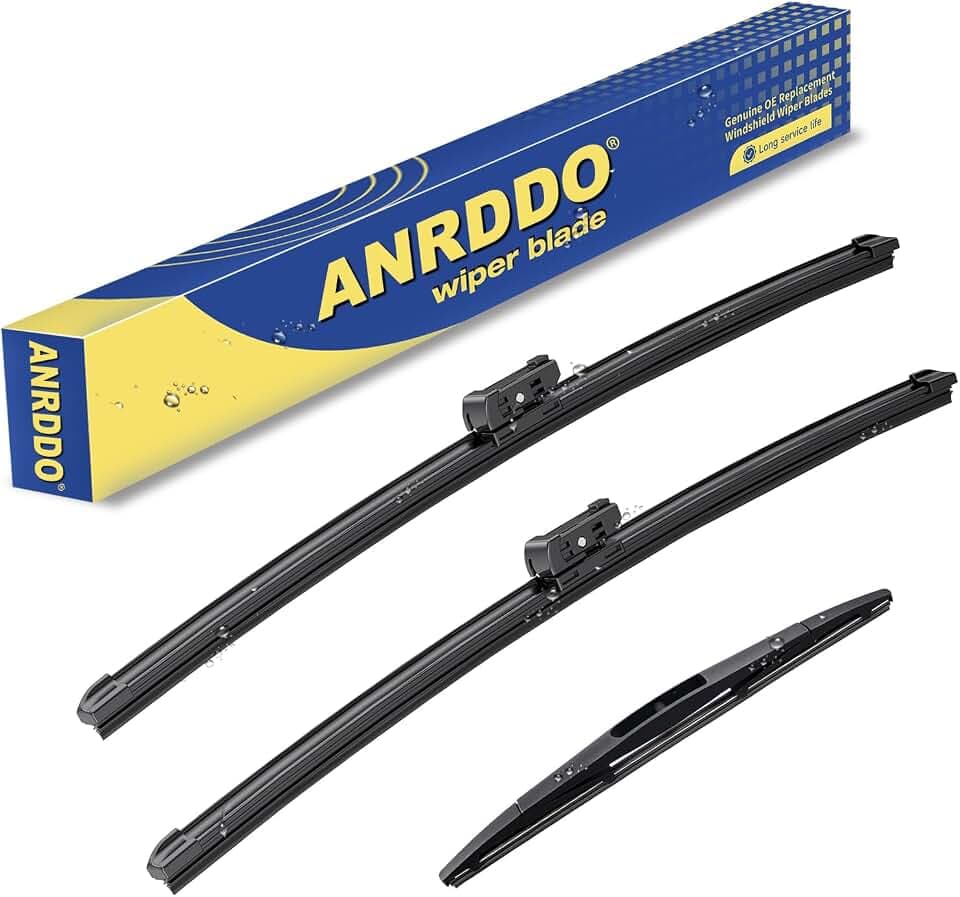 ANRDDO Wipers Replacement for 2019-2023 Subaru Ascent Windshield Wipers