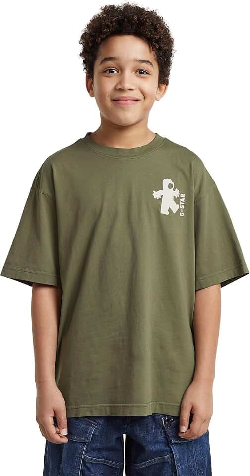 G-Star Jungen Boys Oversized T-Shirt T-Shirt (1er Pack)