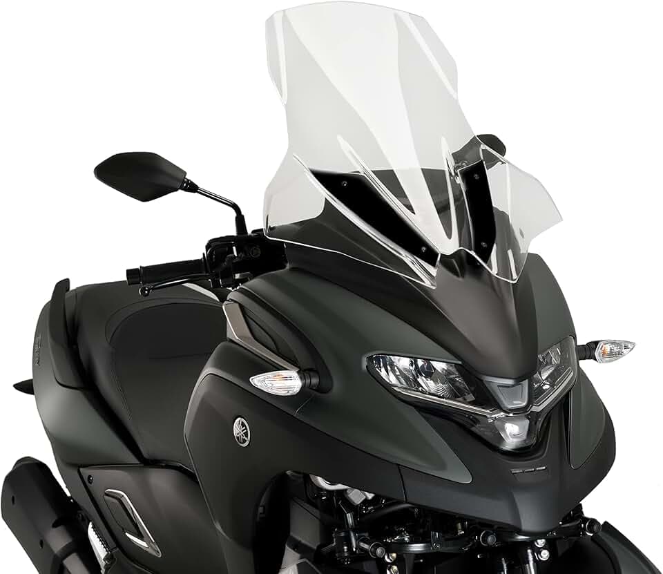 Puig 21120W V-Tech Line Touring Windschutzscheibe Aerodynamik, Transparent