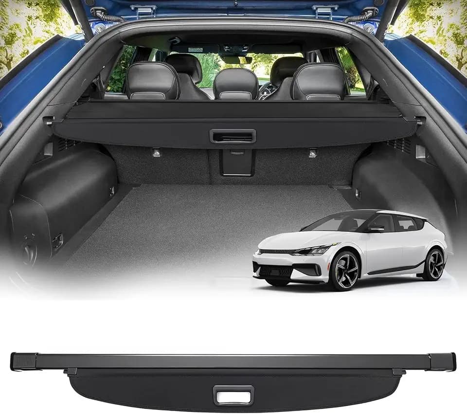 Powerty Cargo Cover for Kia EV6 2022 2023 2024 2025 2026 EV6 Accessories