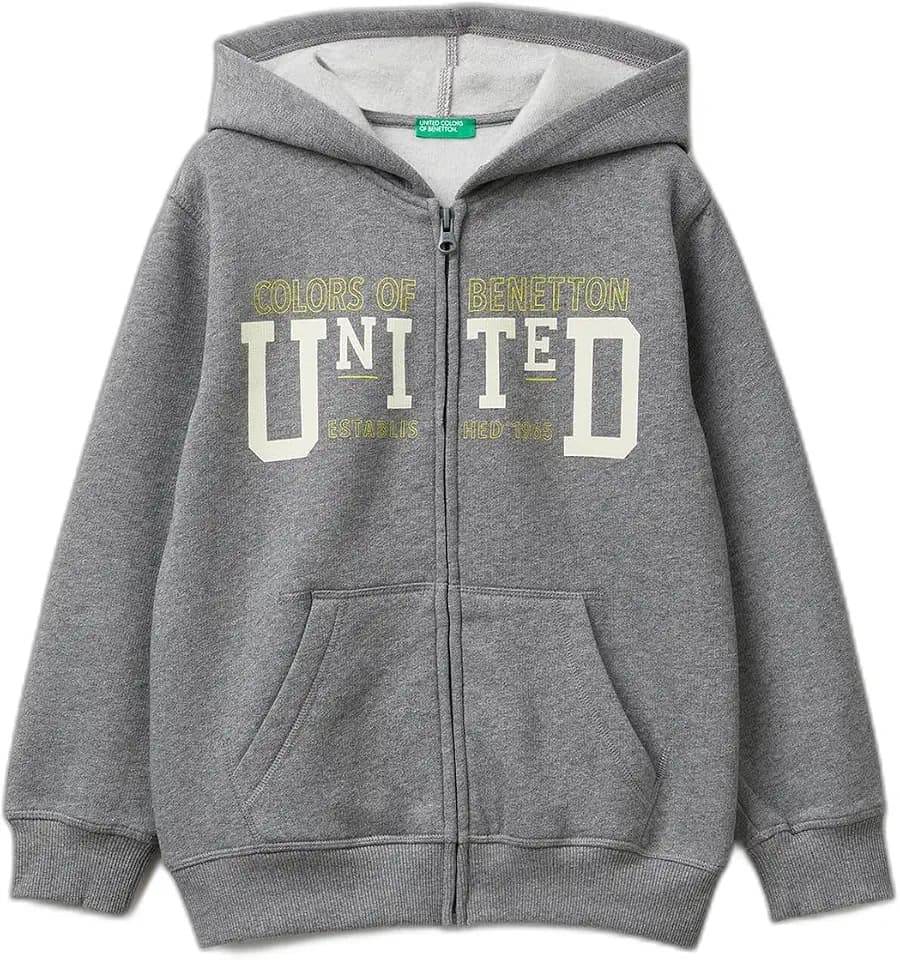 United Colors of Benetton Unisex Kinder Giacca C/CAPP M/L 3eb5c505l Strickjacke (1er Pack)