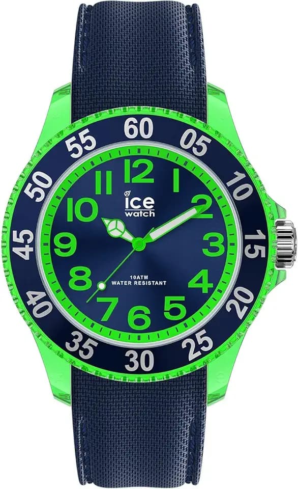 Ice-Watch - ICE cartoon Dino - Blaue Jungenuhr mit Silikonarmband