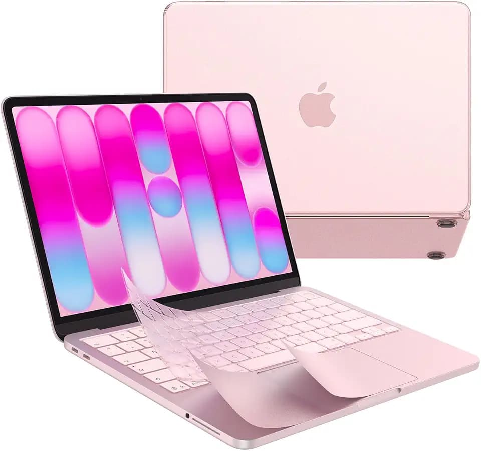 EooCoo for MacBook Neo Case 13 inch 2026, 100% Match Color, 3 in 1 Kit