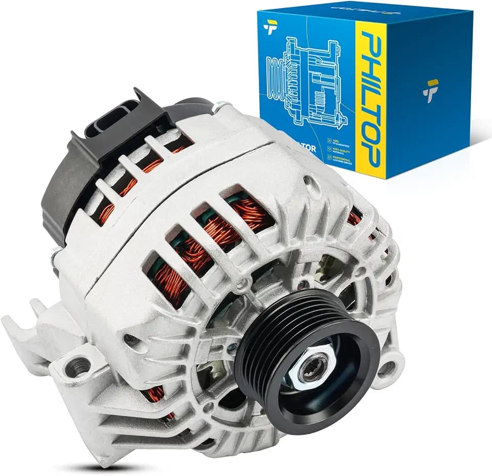 PHILTOP 11190N Alternator Compatible with Hyundai Santa Fe 2007-2009 2.7L