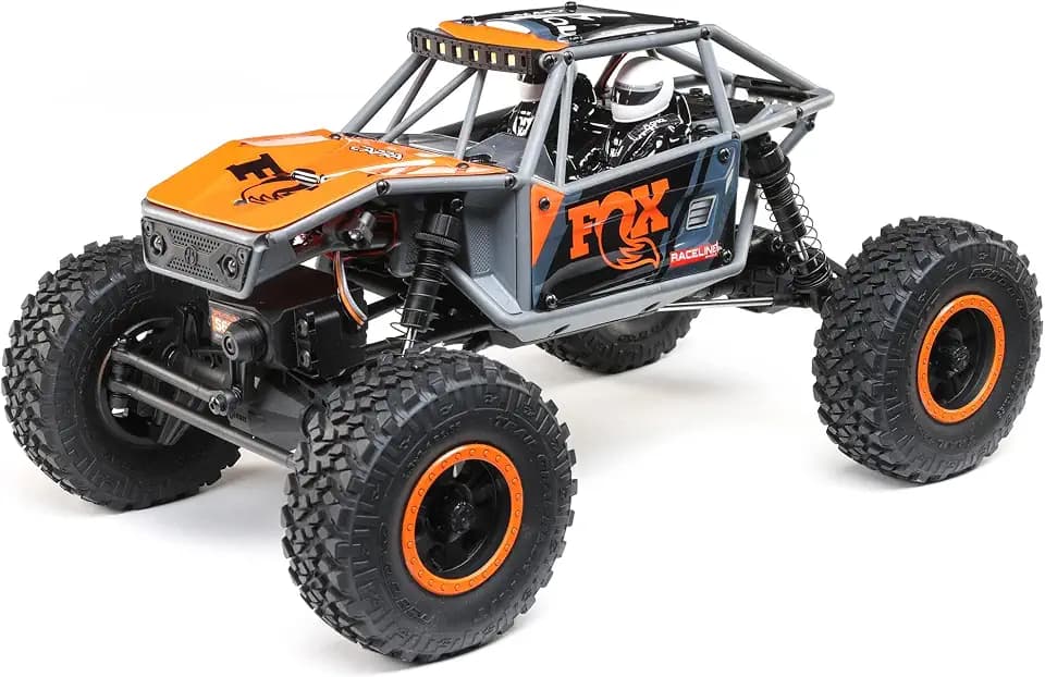 Axial RC Crawler UTB18 Capra 1/18 4WD RTR (Battery and Charger Included), Grey, AXI01002V2T2