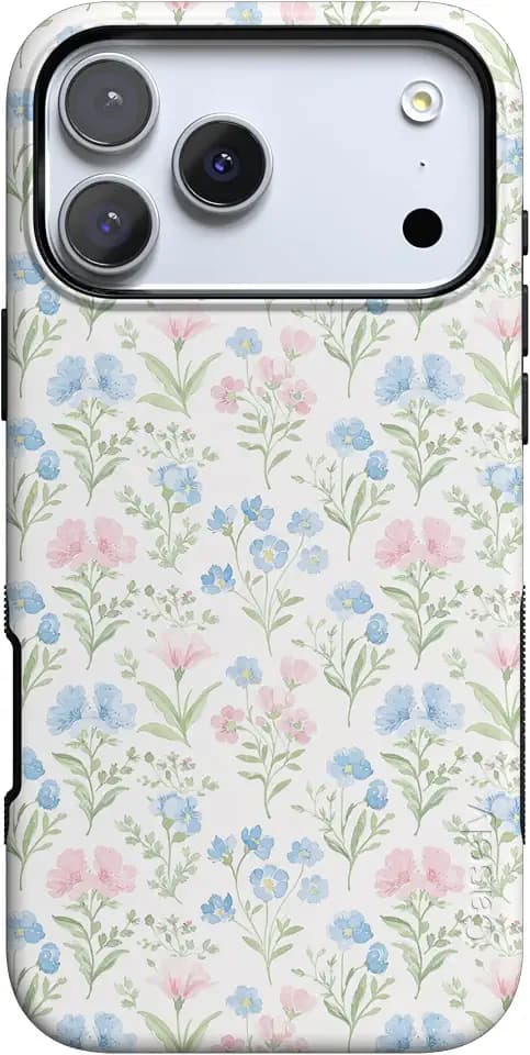 Casely iPhone 17 Pro Max Case | Pastel Garden | Sunday Best | Bold Protective Design | Compatible with MagSafe