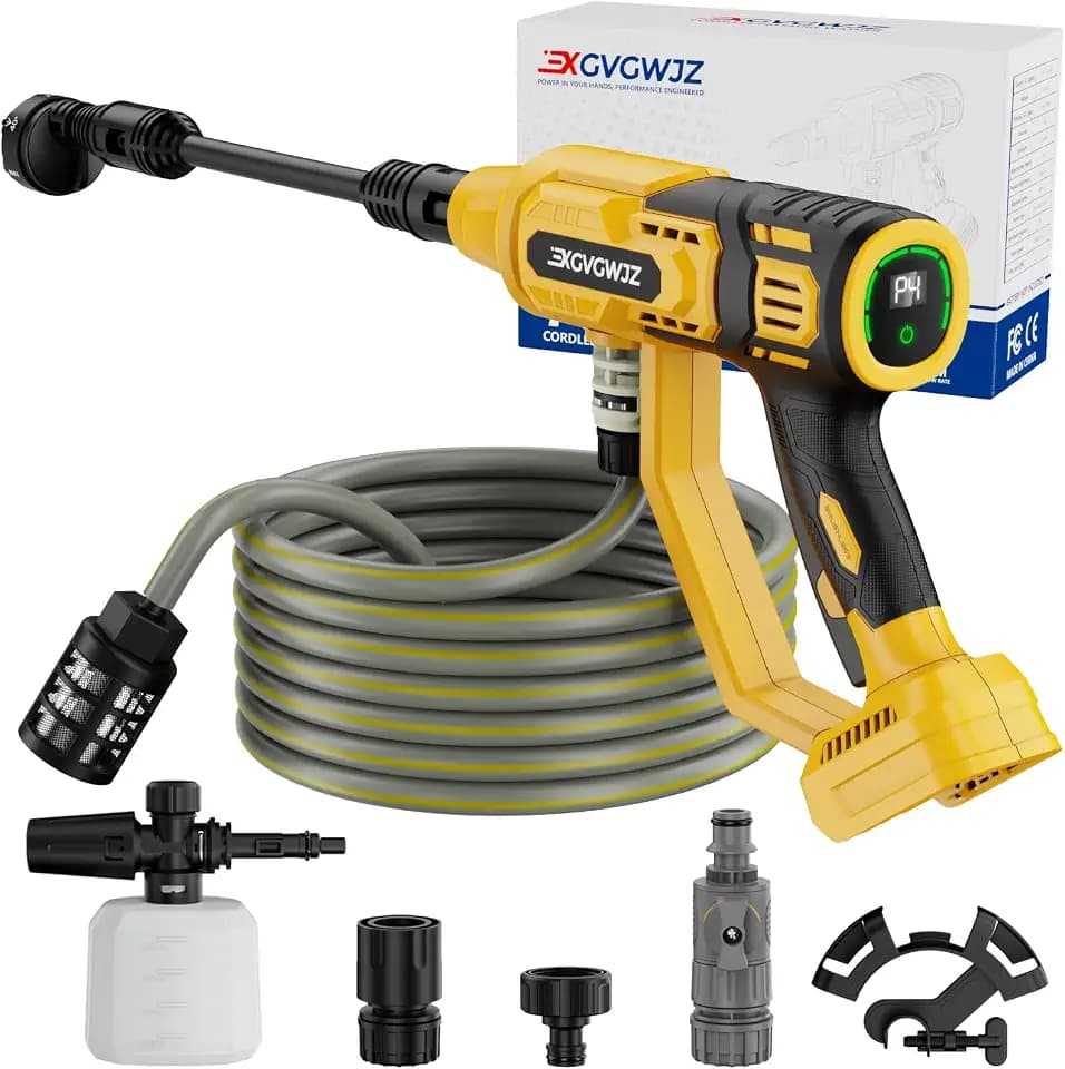 Cordless Portable Washer Compatible with Dewalt 20V Battery (Tool only)