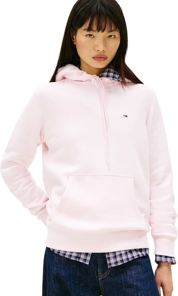 Tommy Jeans Damen Hoodie TJW Regular mit Kapuze
