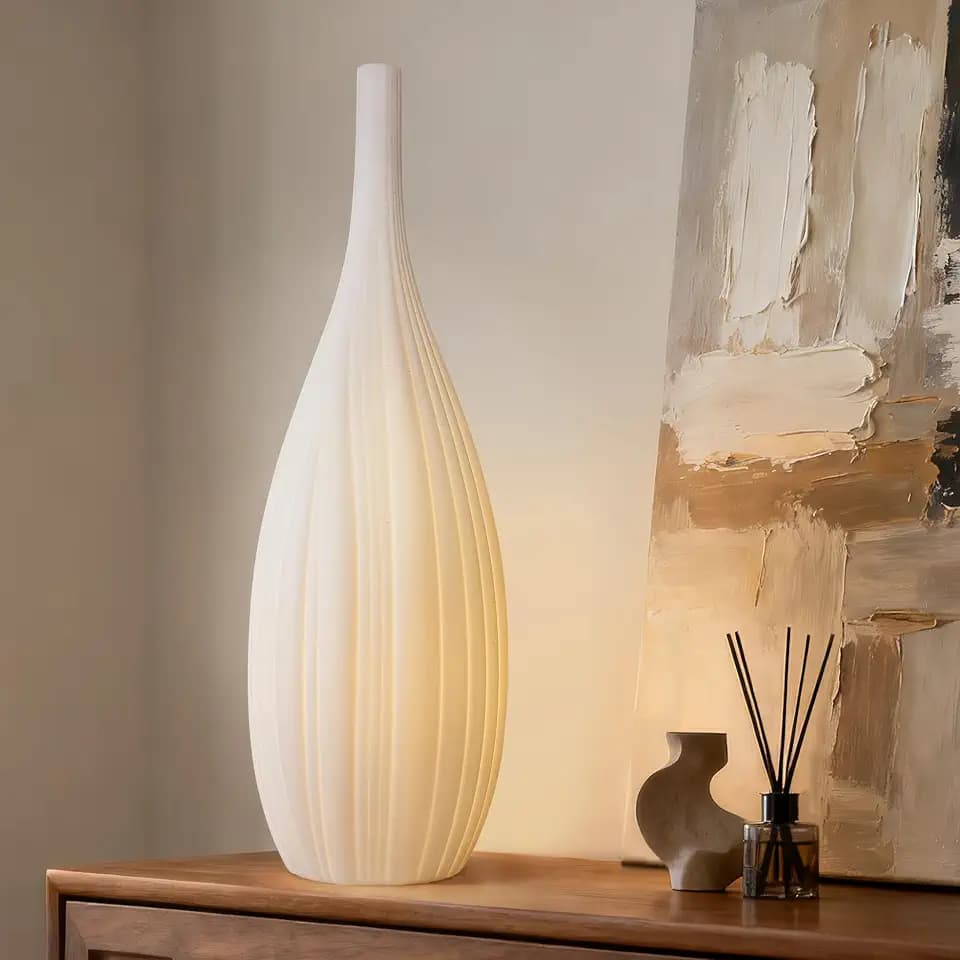 RONDURE Modern Ceramic Decorative Table Lamp Living Room Bedroom Bedside
