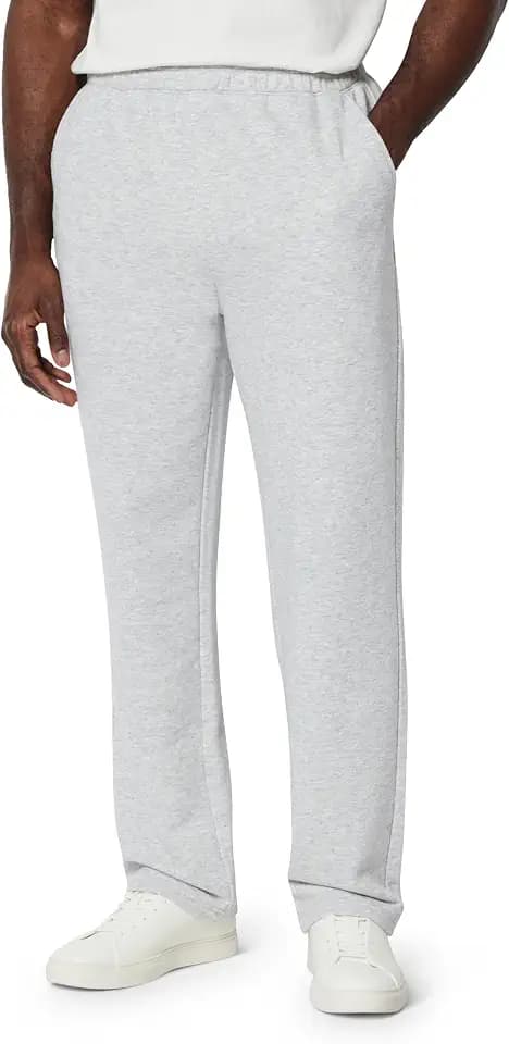 Amazon Essentials Men's Regular-Fit Soft Cotton Open-Hem Sweatpants