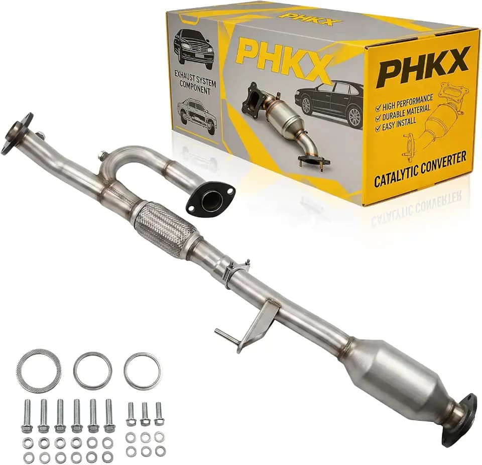 Front Catalytic Converter for Toyota, Lexus 2007-2018 ES350 V6 3.5L, 2005-2019 Avalon V6 3.5L, 2007-2017 Camry V6 3.5L, Stainless Steel High Performance (EPA Compliant)