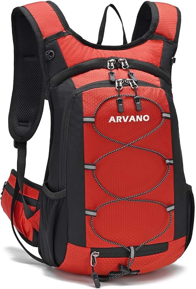 Fahrradrucksack leicht Skirucksack Klein Wanderrucksack Mtb Fahrrad Rucksäcke 15L Multifunktionaler Laufrucksack für Damen & Herren
