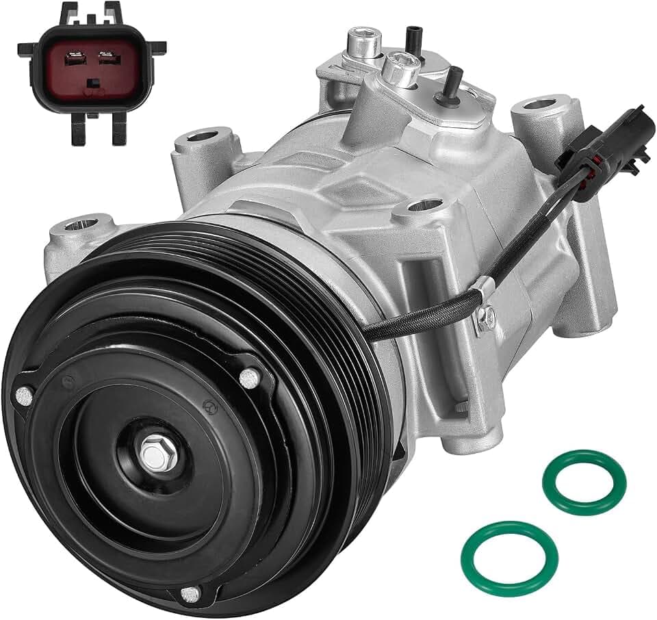 BDFHYK 97320 AC Compressor with Clutch Compatible with Dodge Grand Caravan