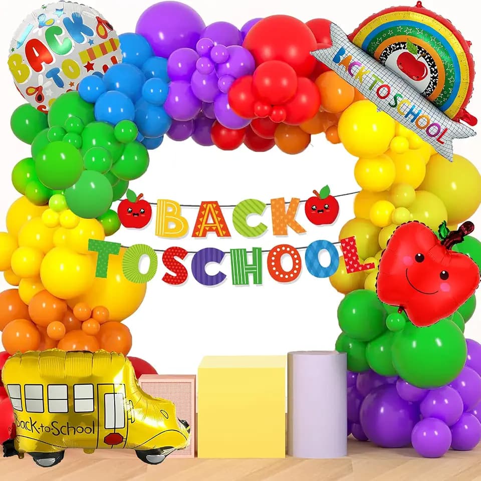 Back To School Party Decorations Kit 151 Pcs Back to School Balloon Arch