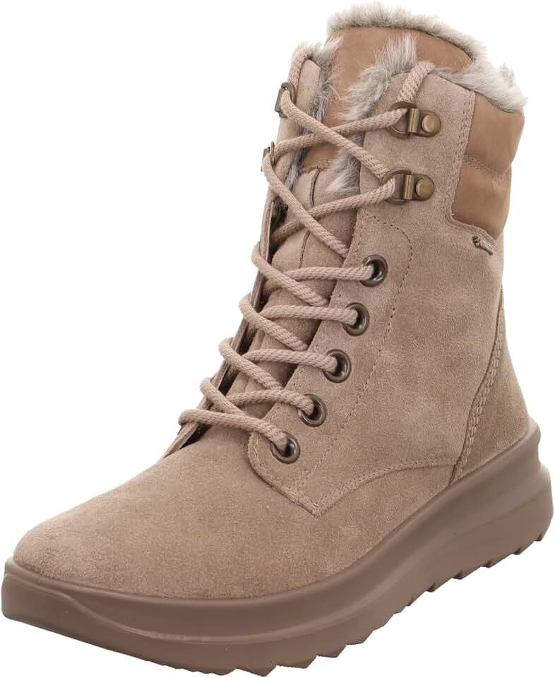 Legero Dreamer Damen Schnürboot Leder/Textil rosa