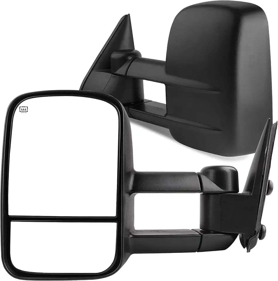 AUTOSAVER88 Tow Mirrors for 1999-2002 Chevy Silverado GMC Sierra 1500 2500