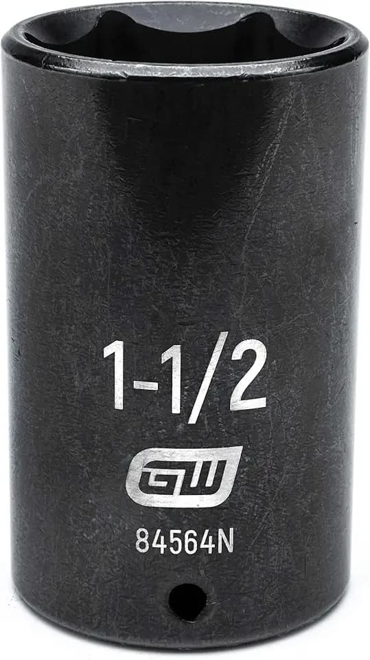 GEARWRENCH 1/2" Drive Deep Impact SAE Socket 1-1/2", 6 Point - 84564N