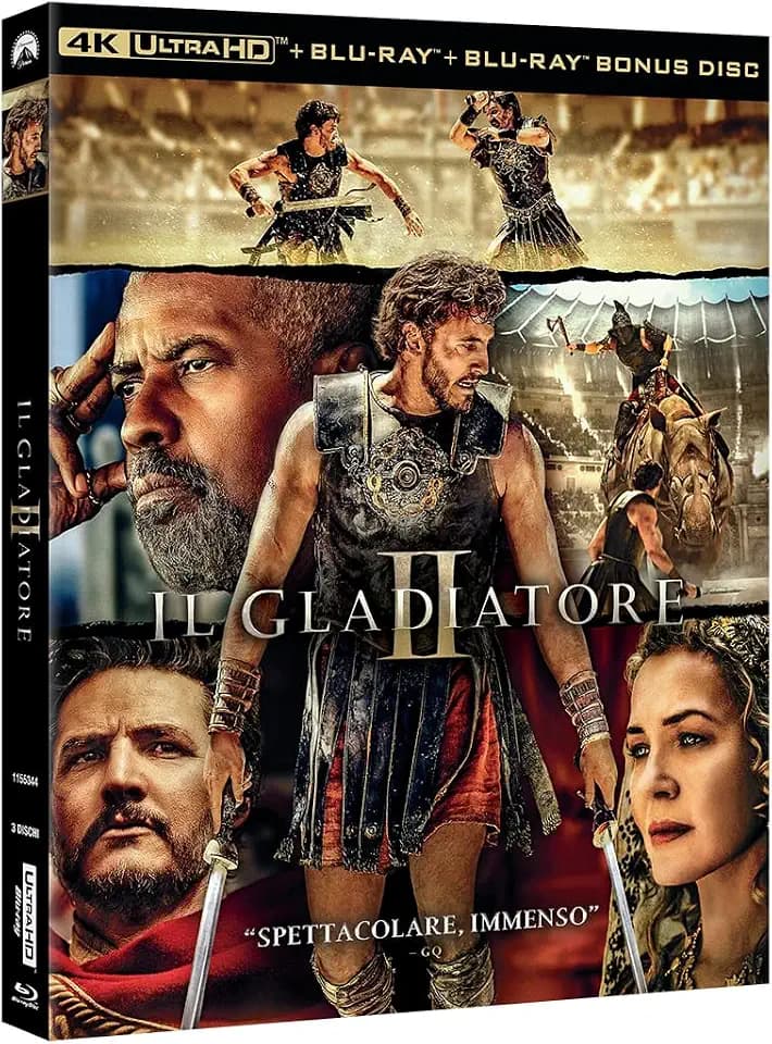 Gladiator II [2Blu-Ray] [Region Free] (Deutsche Sprache. Deutsche Untertitel)