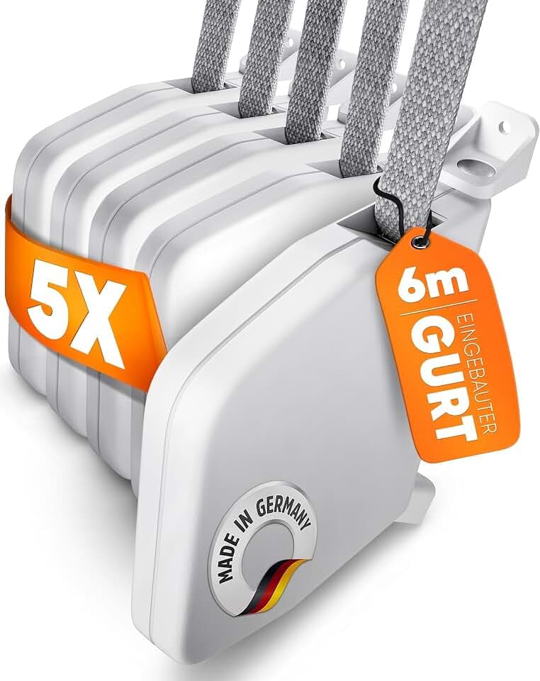 Rolladen Gurtwickler Aufputz 14mm, Lochabstand 155mm, ohne Gurt, 5 Stück