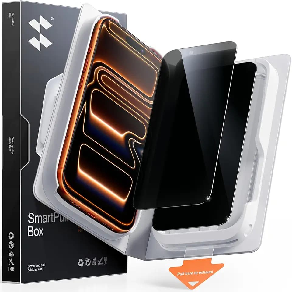 SMARTDEVIL 2 Pack MyView Sichtschutz für iPhone 17 Pro Max Panzerglas