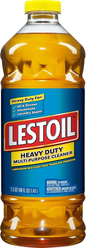 Lestoil Heavy Duty Multi-Purpose Cleaner, Amber, 48 Fl Oz, Pack of 1