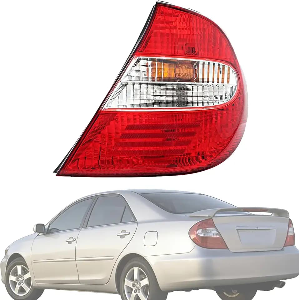 Outer Tail Light Replacement for 2002 2003 2004 Camry Rear Brake Lamp 02-04 Camry Taillamp Replacement (Right Side-Passenger)