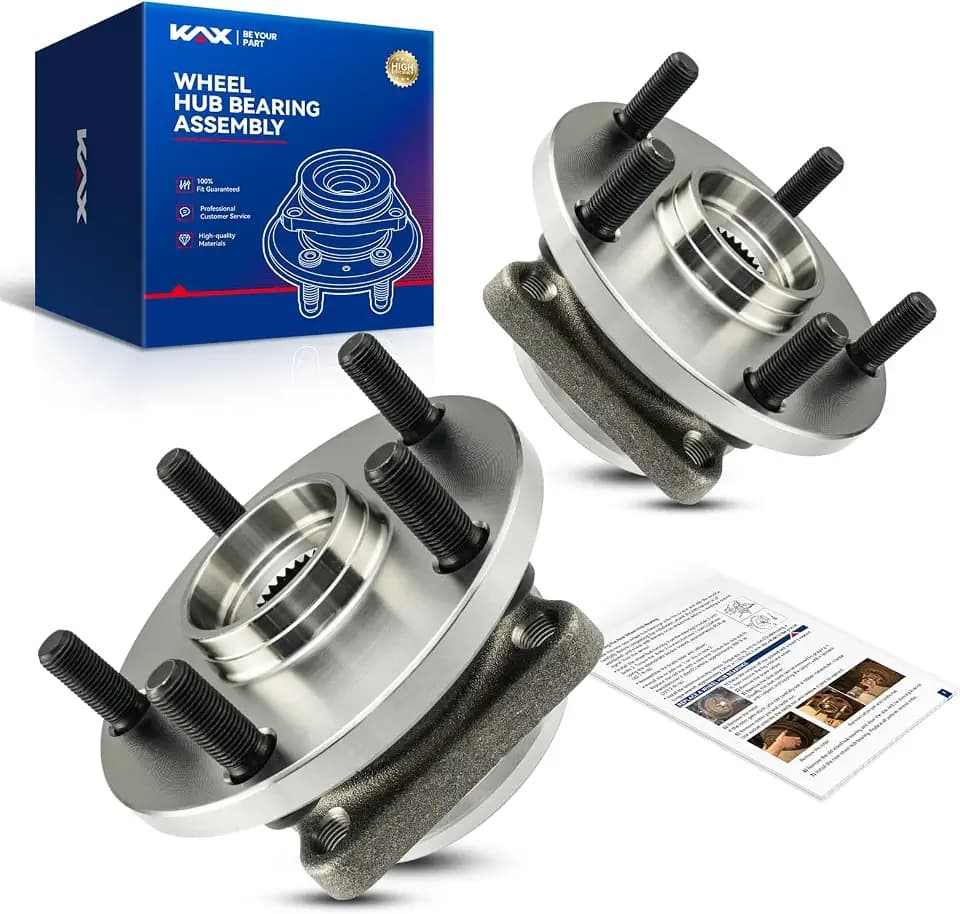 KAX 513239 Pair Front Wheel Bearing and Hub Assembly Compatible with 2008-2014 Subaru Tribeca, 2006-2007 Subaru B9 Tribeca,5 Lug