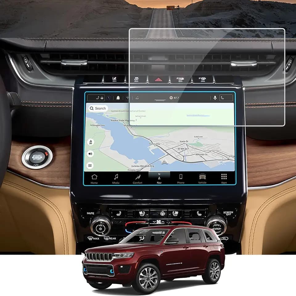 Screen Protector for Grand Cherokee 2021-2025 Accessories 10.1 inch