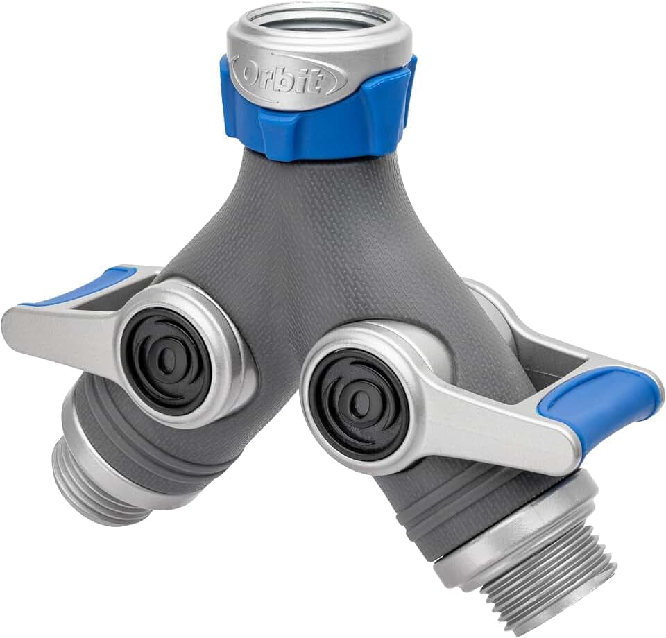 Orbit Elevated 2-Way Shut-Off Hose Y Adapter, 28294