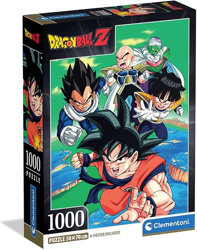 Clementoni Puzzle Dragon Ball Z 1000 Stücke, Compact Box